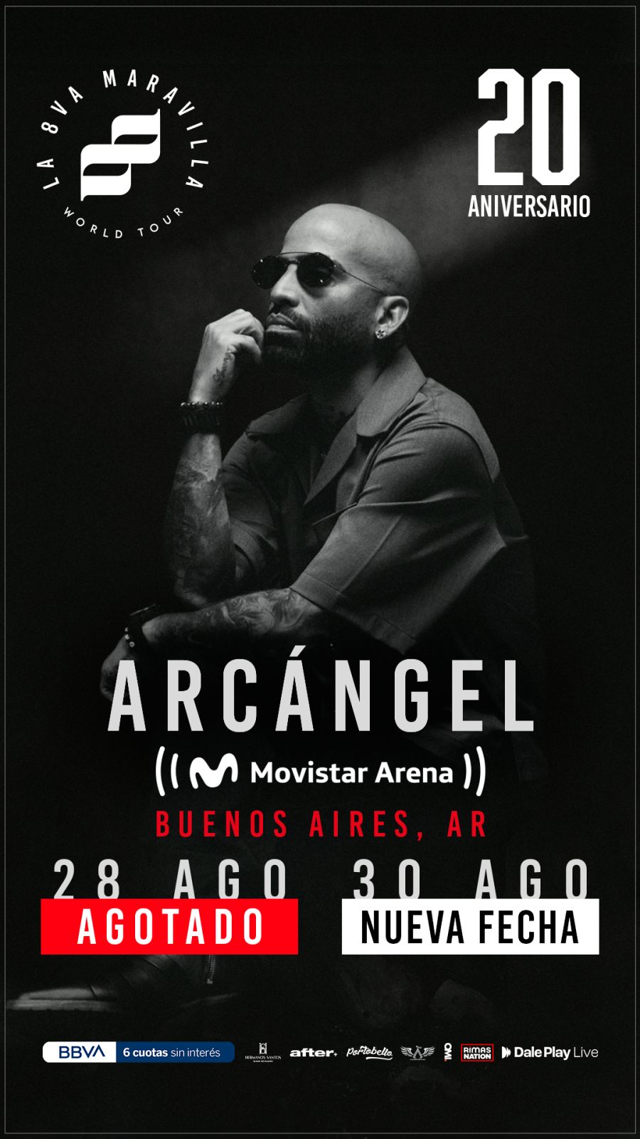 Arcángel lanzó una segunda fecha en Argentina