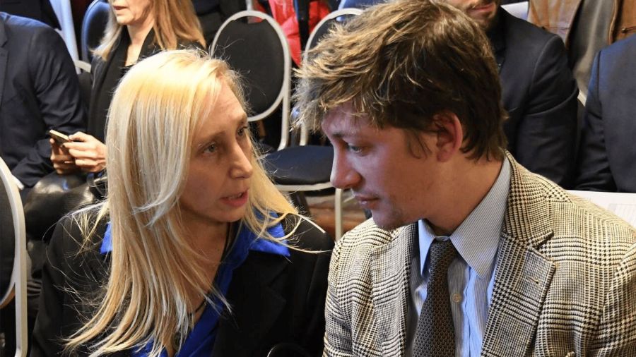 Karina Milei y Santiago Caputo