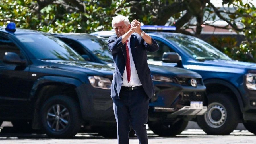 La ceremonia de jura de Juan Bautista Mahiques como ministro de Justicia