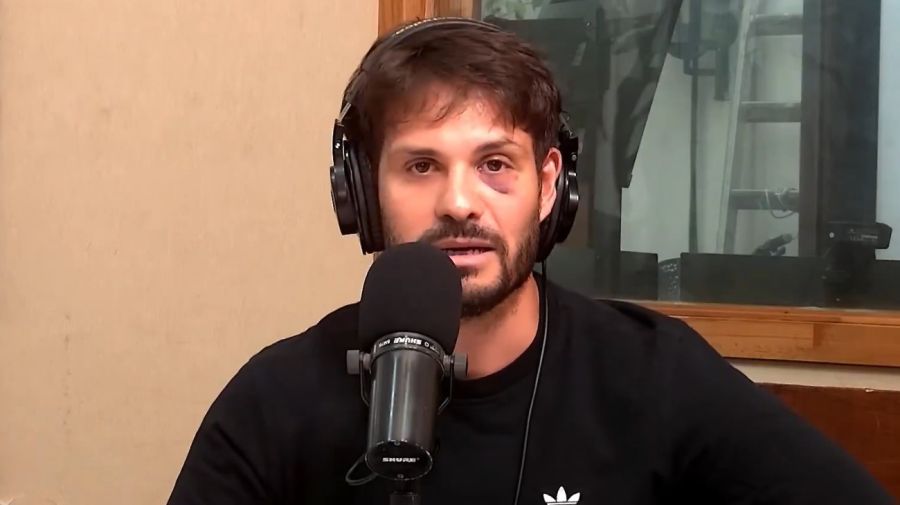 Lucas Román agredido