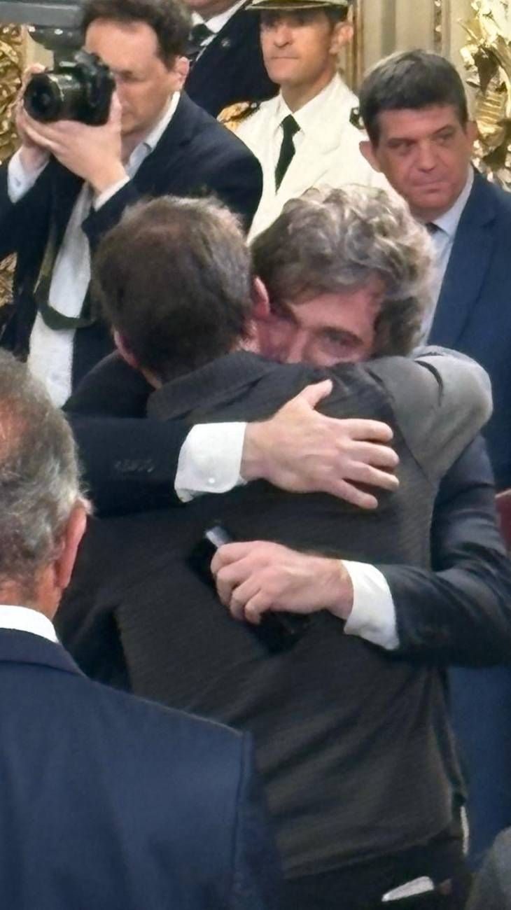 Santiago Caputo en juramento de Juan Bautista Mahiques 05032026