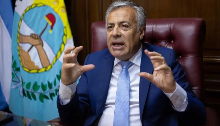 Alfredo Cornejo, gobernador de Mendoza.