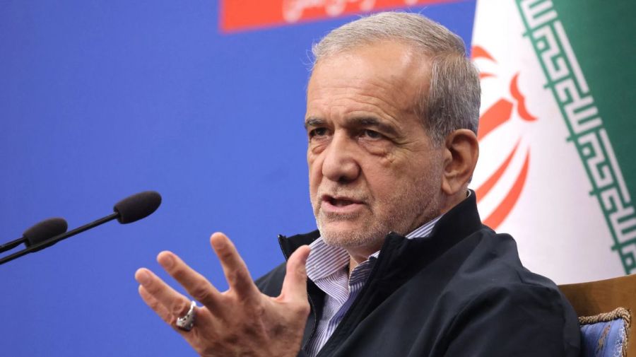 El presidente de Irán, Masoud Pezeshkian