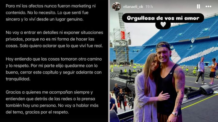 Ian Lucas y Evangelina Anderson