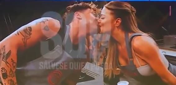  Tras la polémica, filtraron fotos de Ian Lucas y Evangelina Anderson a los besos 