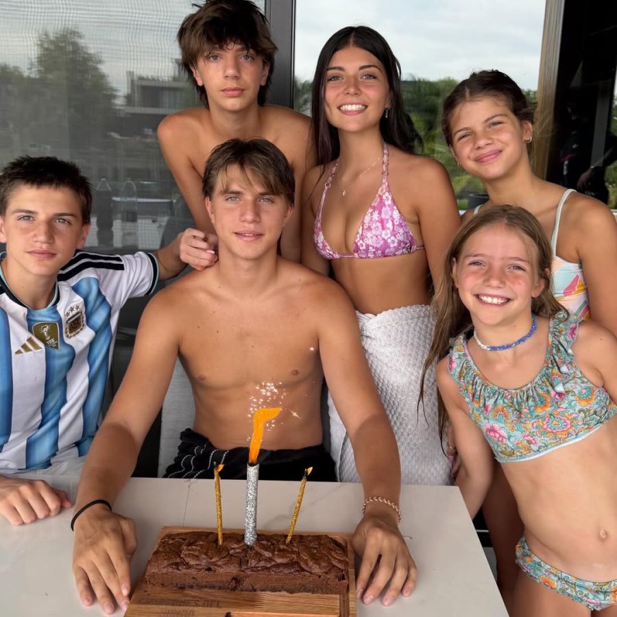 Wanda Nara, Valentino López, Carola Sánchez Aloe