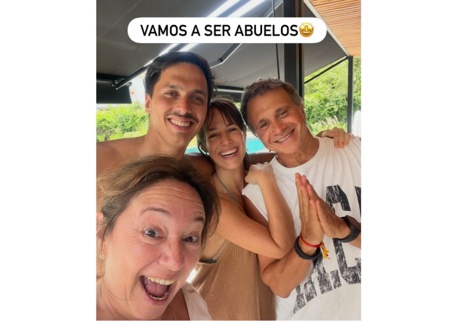 La emoción de Bochi de ser abuelos