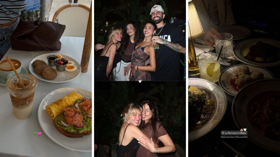 Las vacaciones en Miami de Sofía Gonet y Cami Mayan