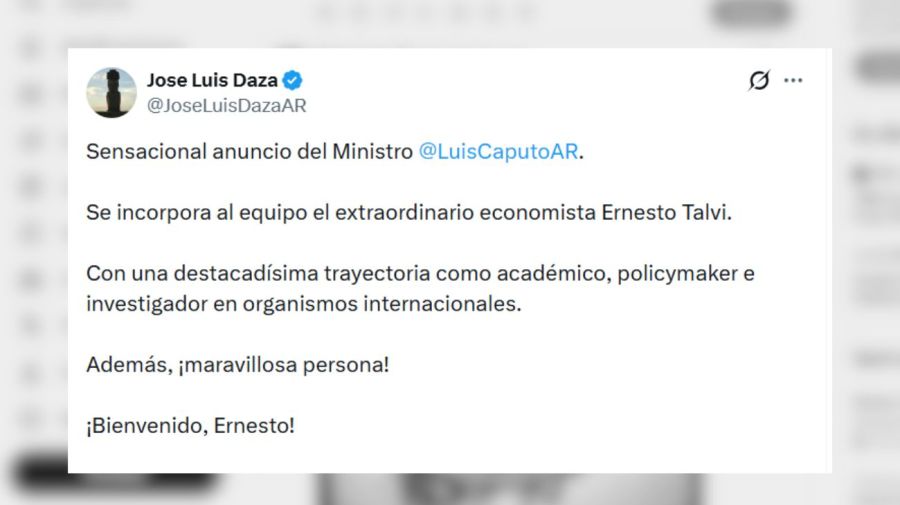 Ernesto Talvi Celebración