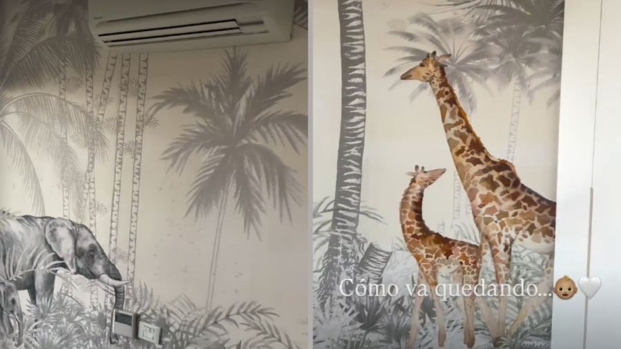 Cuarto del bebé de María Belén Ludueña