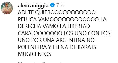 Milei posteó un dibujo suyo y de Trump como 'libertadores de América' y hubo miles de respuestas.