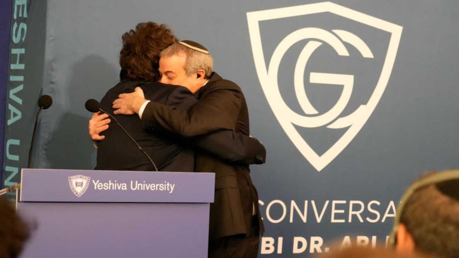 Javier Milei habló en una universidad de Nueva York 20260309