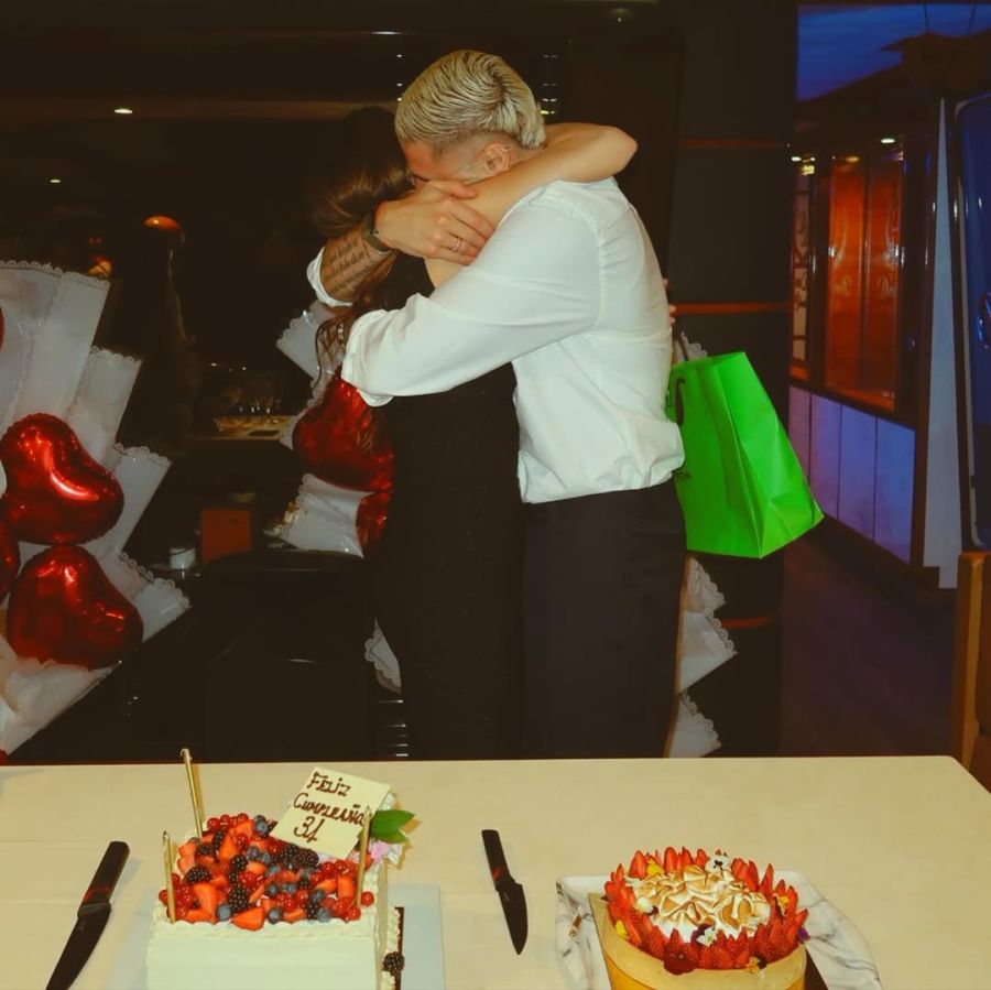 La China Suárez y Mauro Icardi