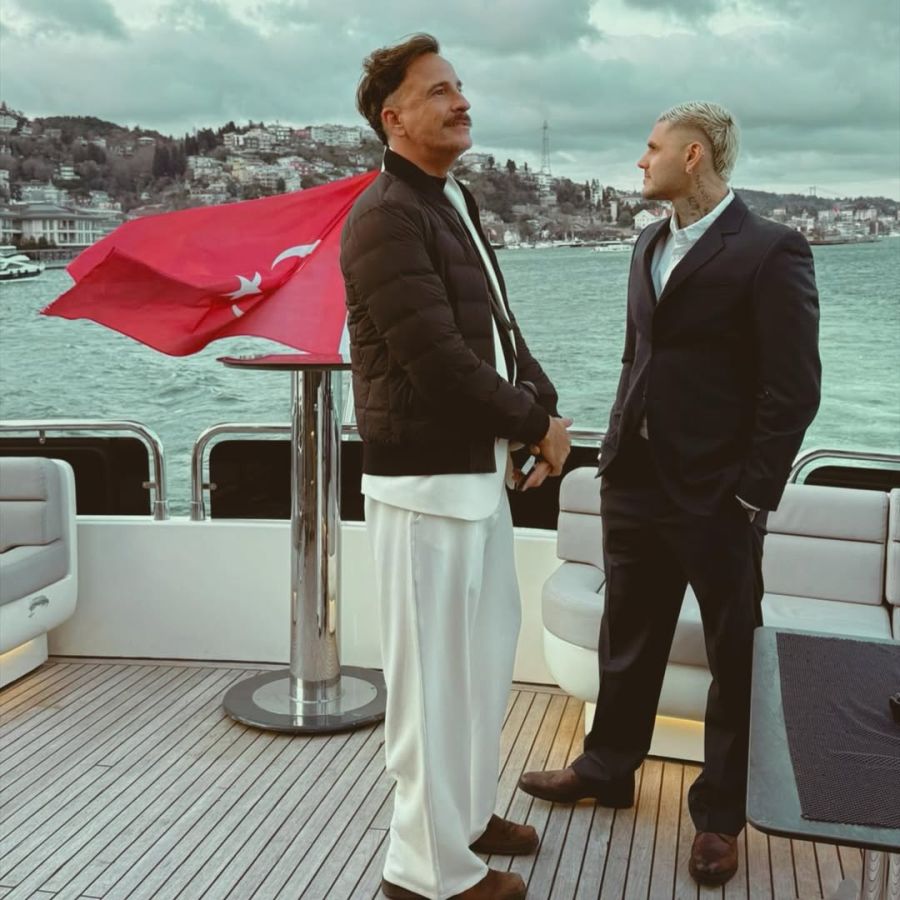 La China Suárez y Mauro Icardi