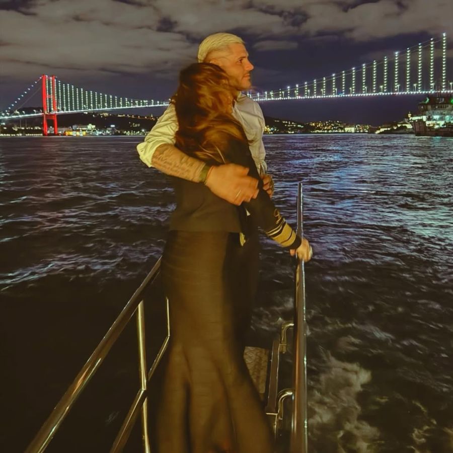 La China Suárez y Mauro Icardi