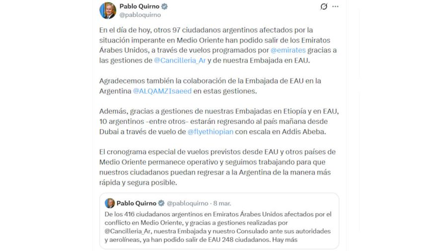 Pablo Quirno X 20260309