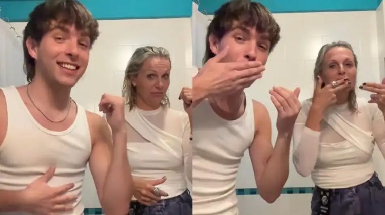 Santino Curto y Denise Dumas