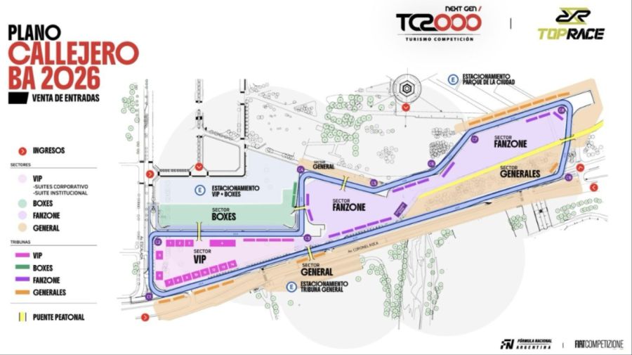 Se viene el Callejero de Buenos Aires de TC2000