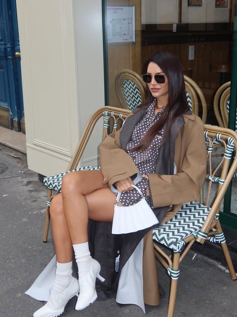 Zaira Nara impone el look Sock Styling: la tendencia elegante para una combinación que da qué hablar 