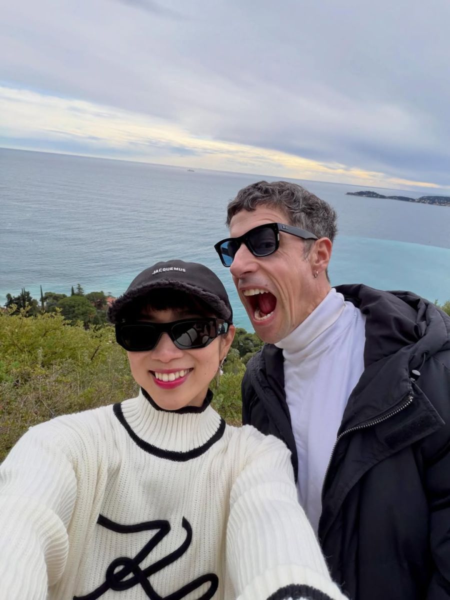 Esteban Lamothe y Débora Nishimoto