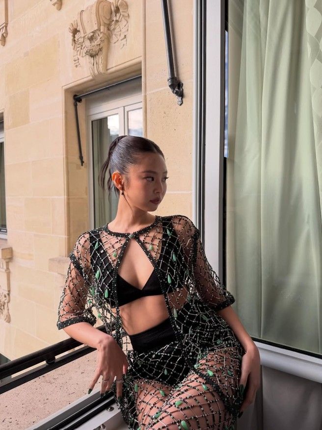 Jennie en el desfile de Chanel 2026