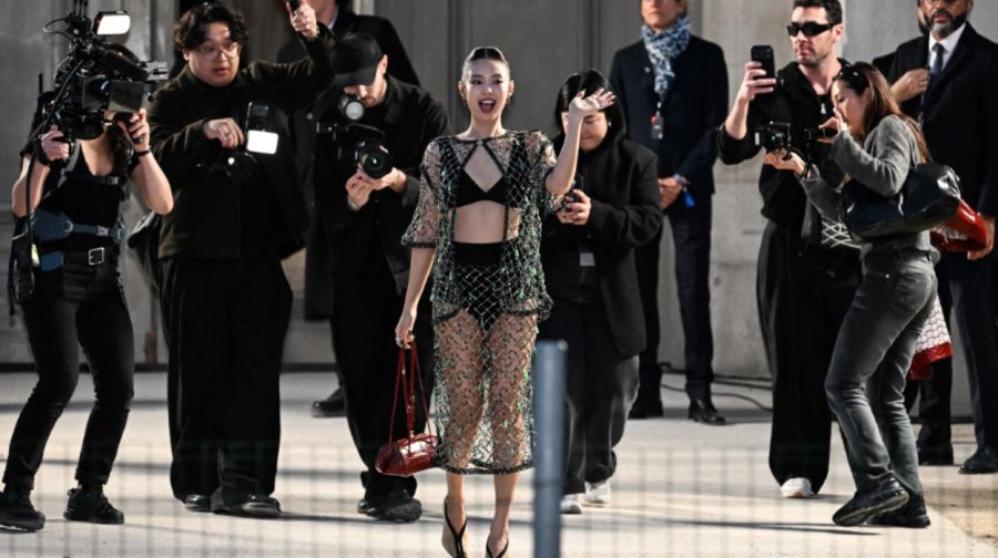 Jennie en el desfile de Chanel 2026