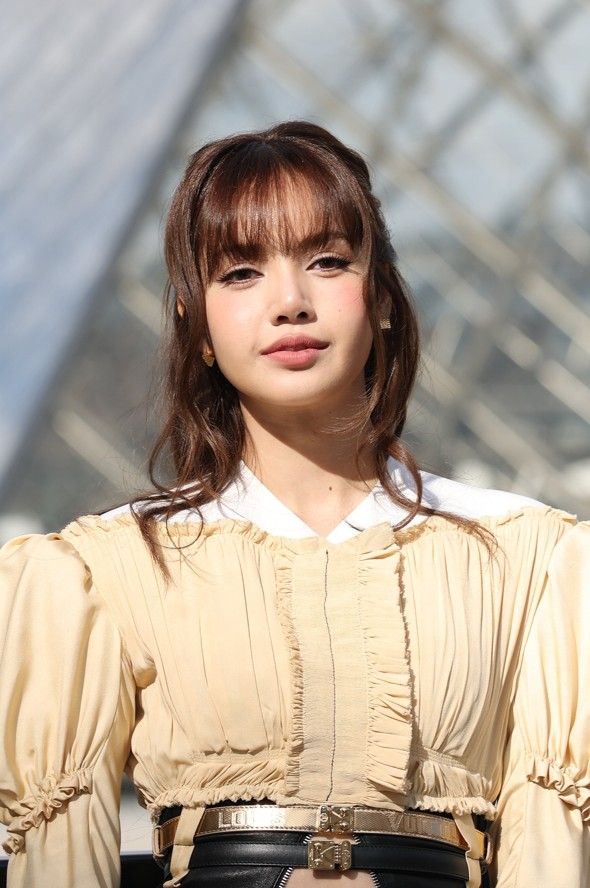 Lisa en el desfile de Louis Vuitton 2026 