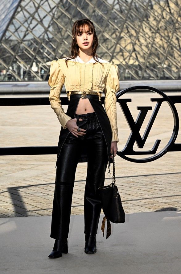 Lisa en el desfile de Louis Vuitton 2026 