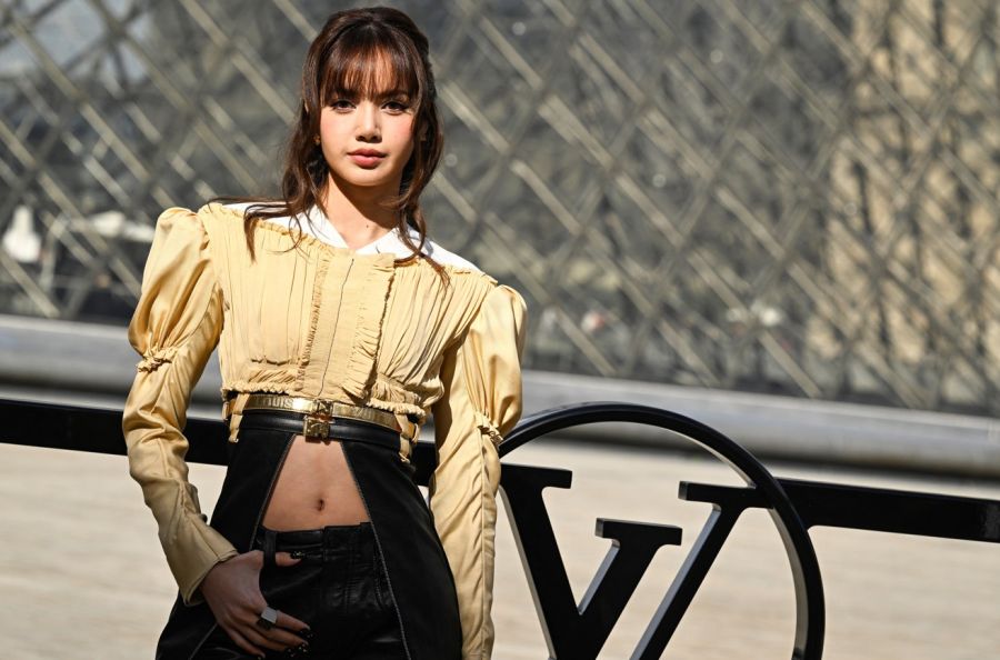 Lisa en el desfile de Louis Vuitton 2026 