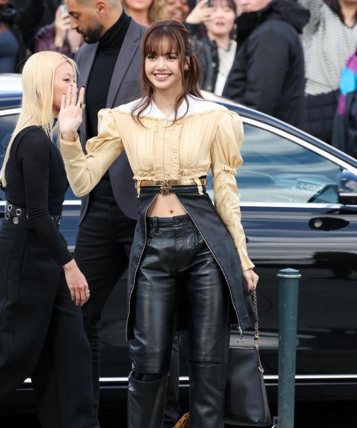 Lisa en el desfile de Louis Vuitton 2026 