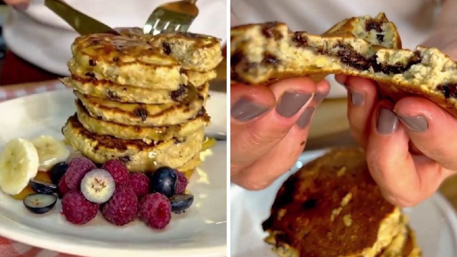 La receta de los pancakes de Jimena Monteverde