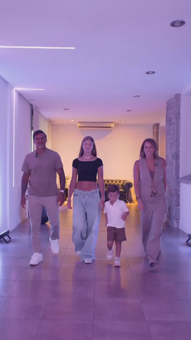 Mica Viciconte, Fabián Cubero, Allegra Cubero