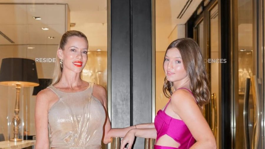 Nicole Neumann y Allegra Cubero