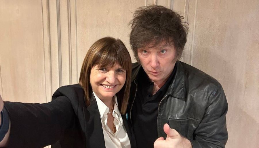Patricia Bullrich y Javier Milei