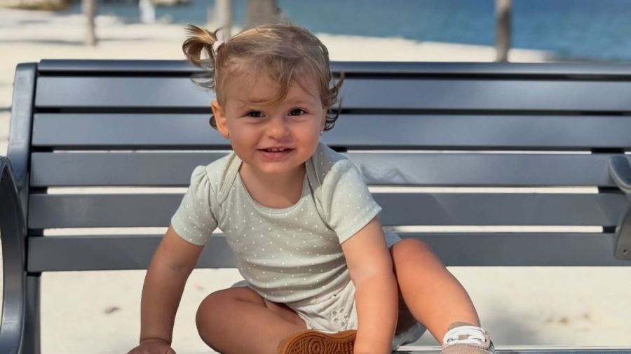 Amanda, la hija de Maca Rinaldi y Fede Hoppe