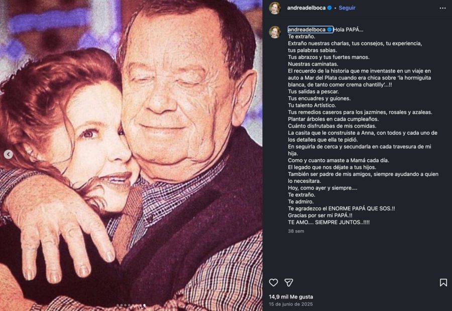 Andrea del Boca, Nicolás del Boca