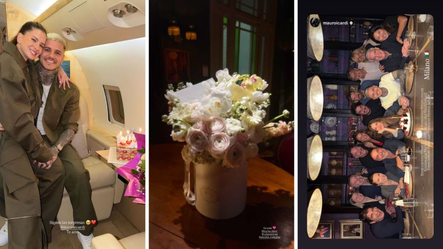 La China Suárez mostró la íntima sorpresa que le hizo Mauro Icardi