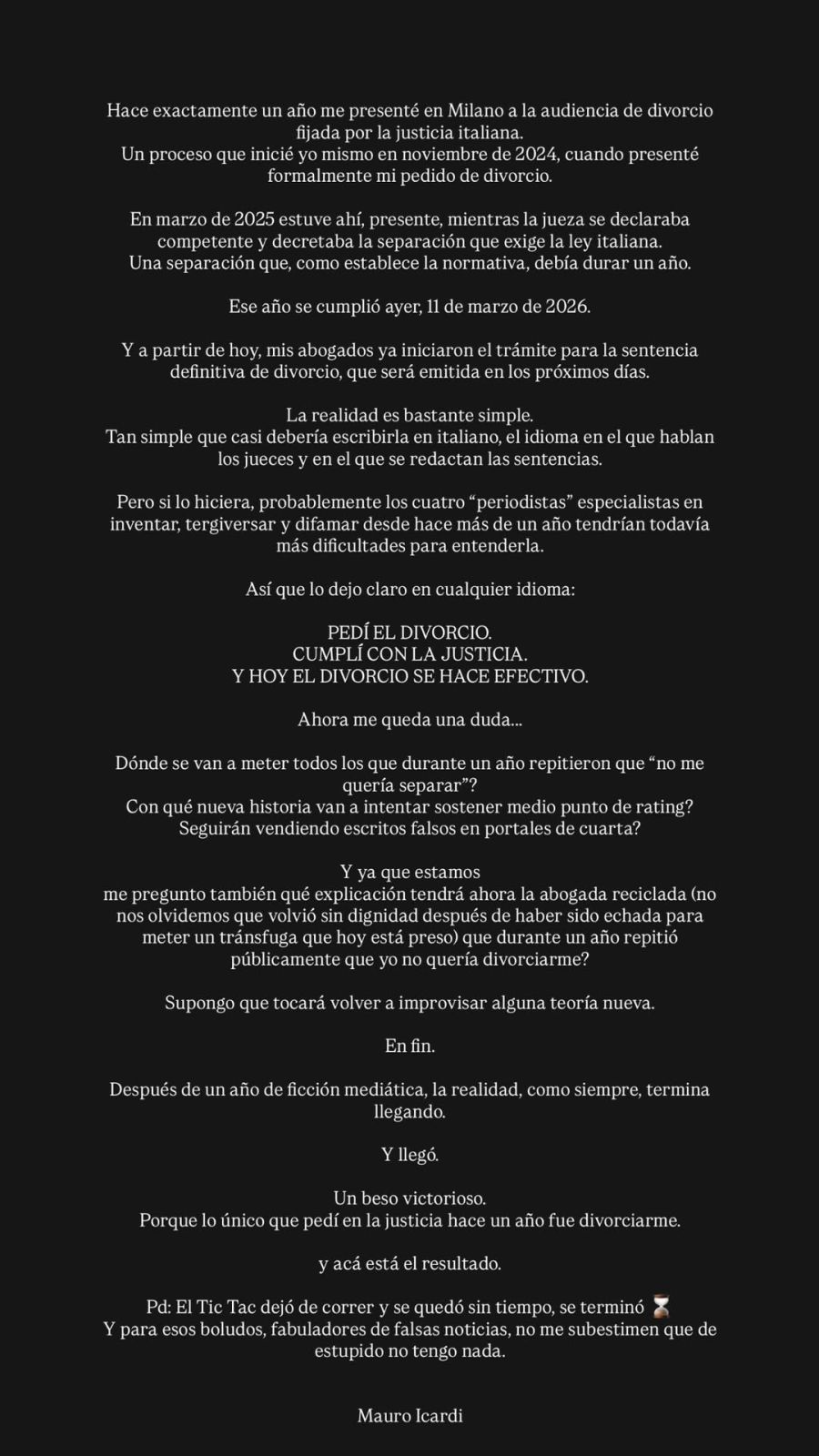 Mauro Icardi y Wanda Nara