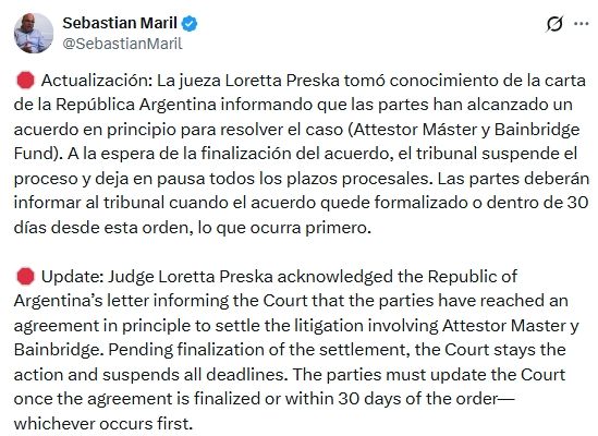 Segunda actualización de Maril