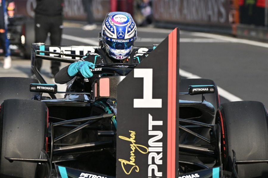 George Russell en el GP China 2026