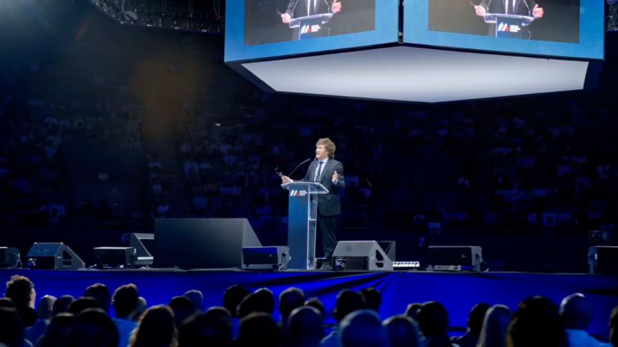 Javier Milei en el Foro Económico de Madrid