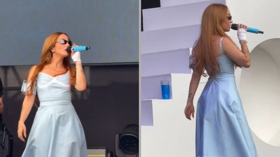 Ángela Torres en el Lollapalooza