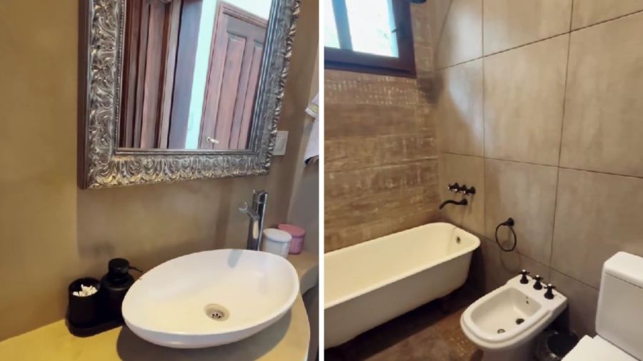 Así es el nuevo baño de Morena Beltrán