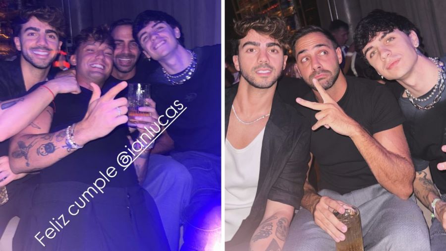 Así fue el cumpleaños de Ian Lucas