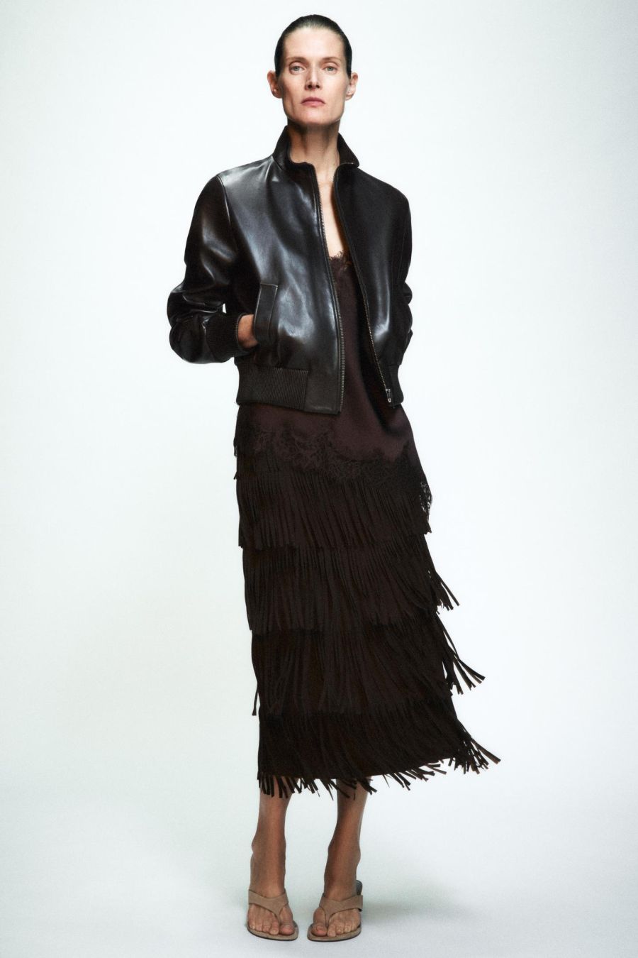 CHAQUETAS DE ZARA FLECOS ACOLCHADA