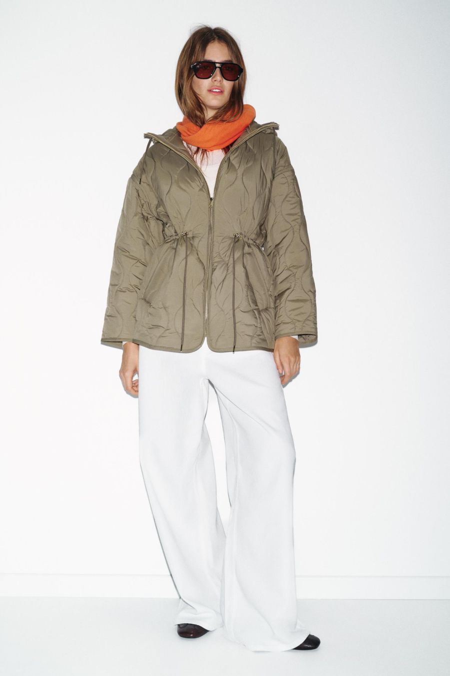 CHAQUETAS DE ZARA FLECOS ACOLCHADA