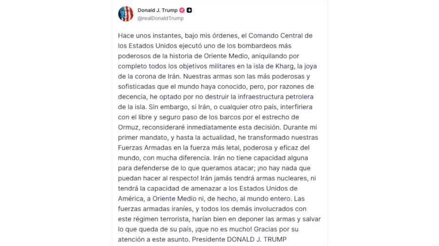 Donald J. Trump 20260313