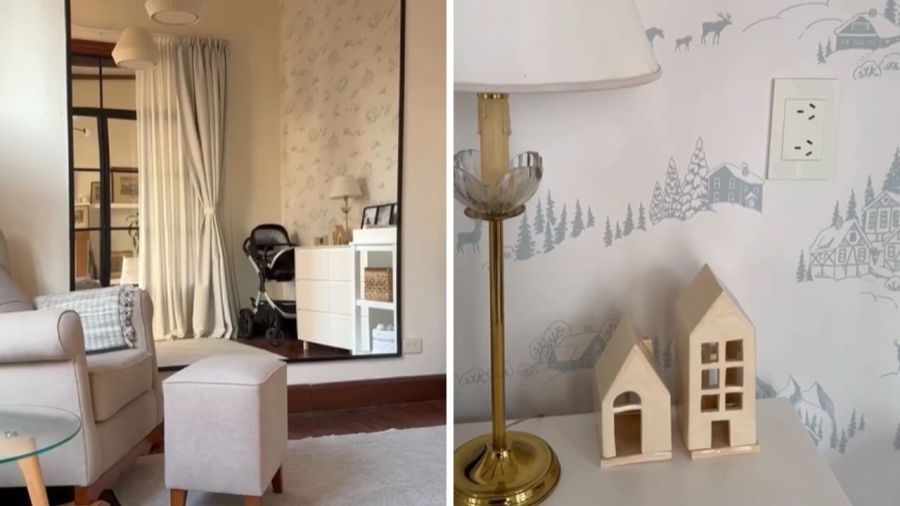 Habitación de Arturo, hijo de Jimena Barón