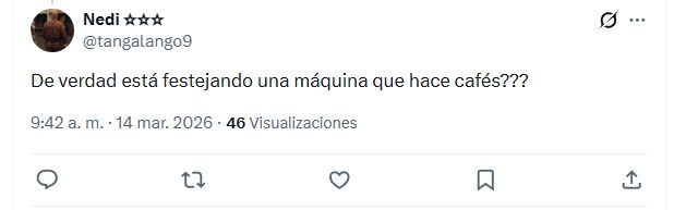 Milei elogió un robot del Abasto Shopping y encendió otra polémica en redes.