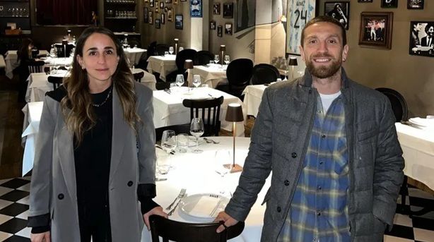 Restaurante del Papu Gómez y Linda Raff